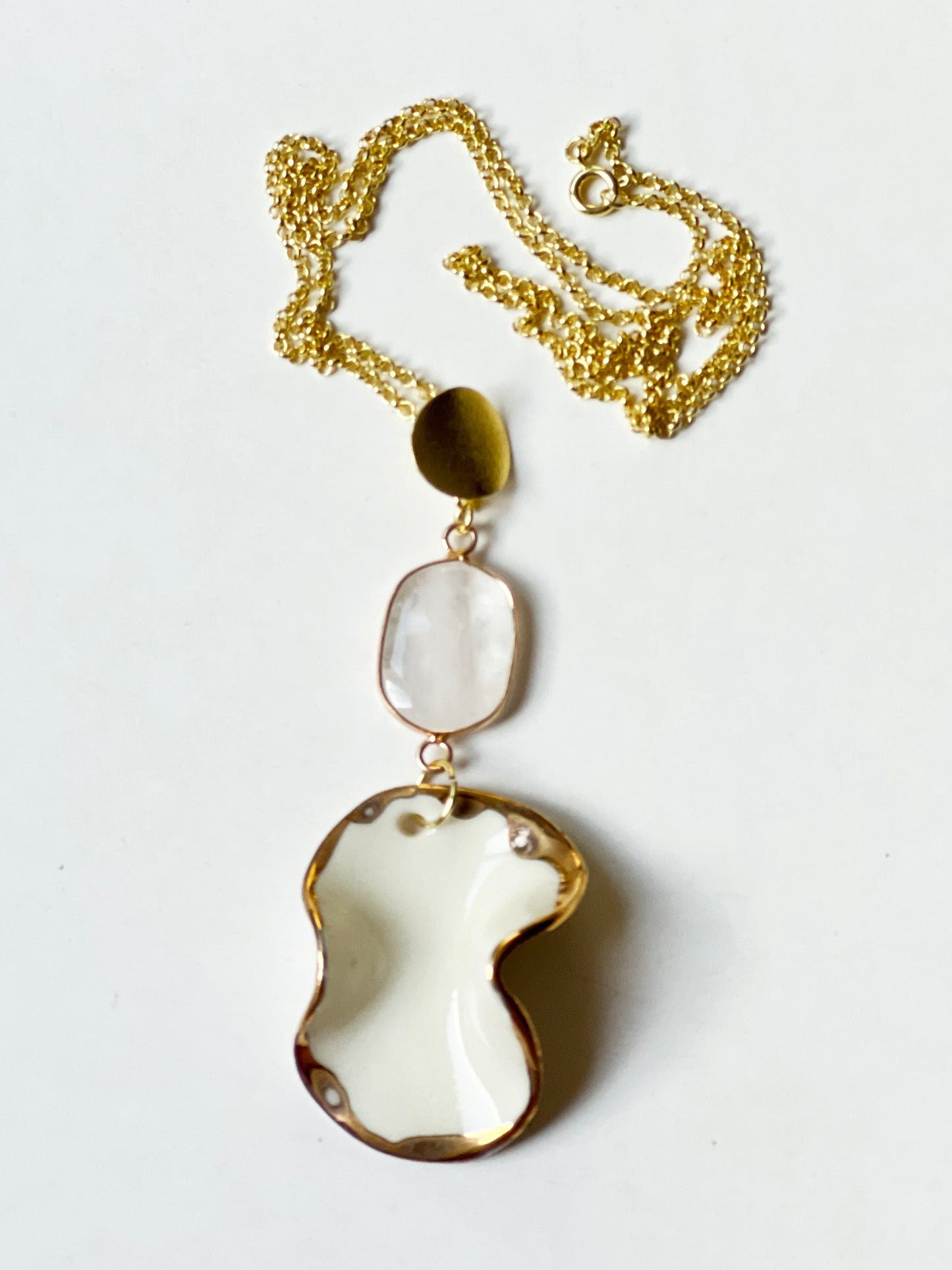 COLLAR PORCELAIN GOLD