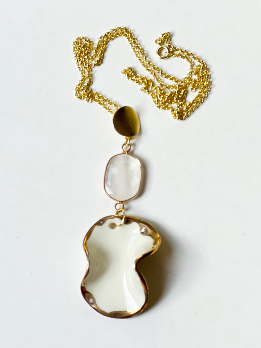 COLLAR PORCELAIN GOLD